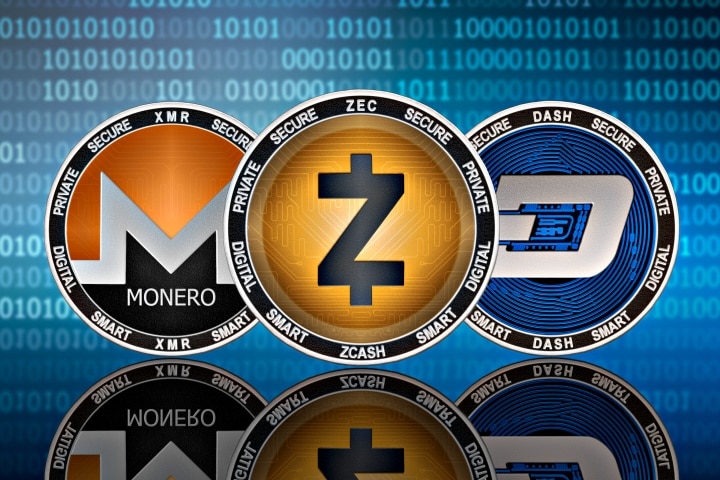 Monero ZCash and Dash. The 3 Best Privacy Altcoins.